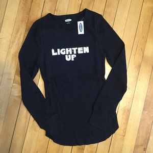 NEW! Holiday-Graphic Thermal-Knit Long-Sleeve Tee